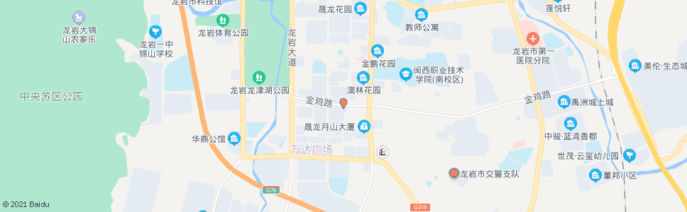 龙岩洋潭新村_公交站地图_龙岩公交_妙搜公交查询2024