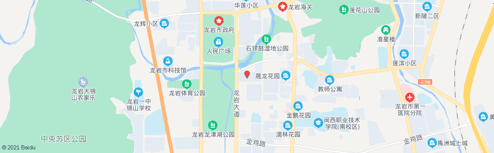 龙岩龙岩市公安局_公交站地图_龙岩公交_妙搜公交查询2024