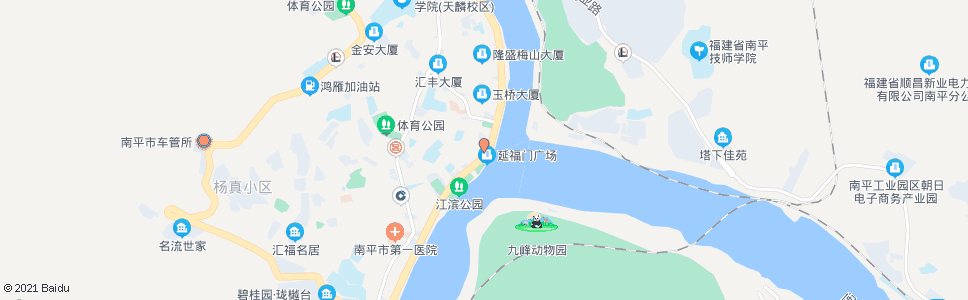 南平延平区医院_公交站地图_南平公交_妙搜公交查询2024