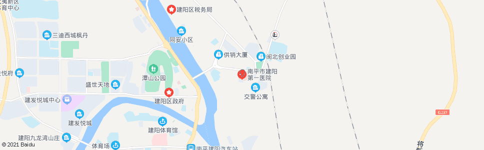 南平市立医院(建阳市)_公交站地图_南平公交_妙搜公交查询2024