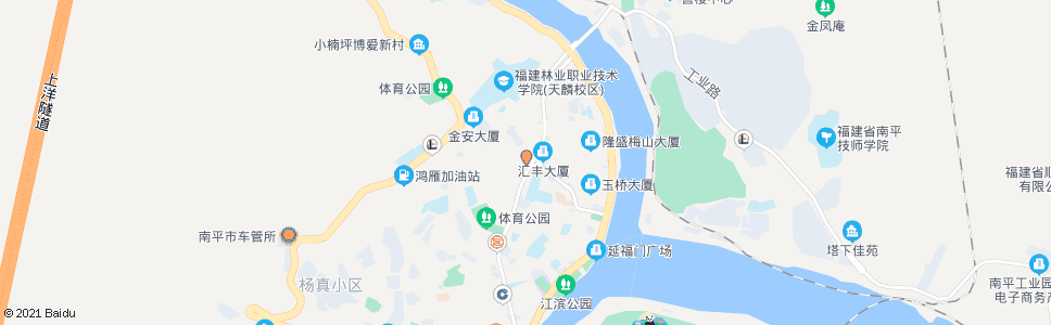 南平花园酒店_公交站地图_南平公交_妙搜公交查询2024