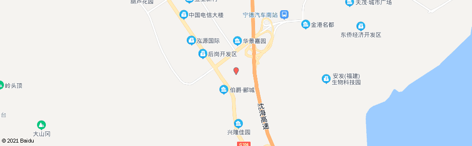 宁德华建新村_公交站地图_宁德公交_妙搜公交查询2024