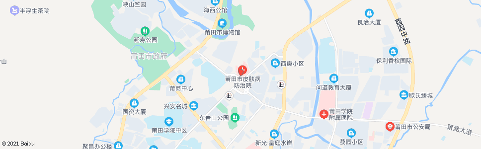 莆田市中医医院(学园路)_公交站地图_莆田公交_妙搜公交查询2024