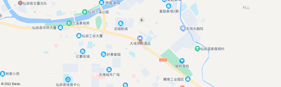 莆田京闽大酒店_公交站地图_莆田公交_妙搜公交查询2024