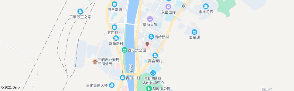 三明市立医院_公交站地图_三明公交_妙搜公交查询2024