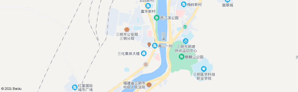 三明三钢道口_公交站地图_三明公交_妙搜公交查询2024