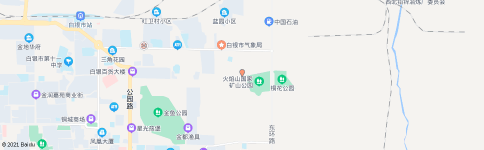 白银清真寺_公交站地图_白银公交_妙搜公交查询2024