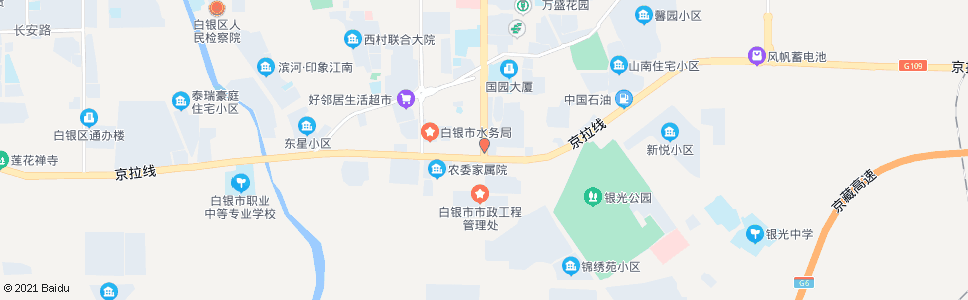 白银通达饭店_公交站地图_白银公交_妙搜公交查询2024