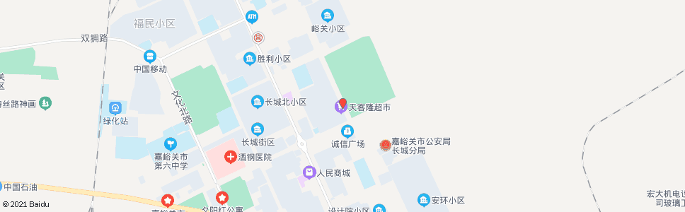 嘉峪关酒钢游乐园_公交站地图_嘉峪关公交_妙搜公交查询2024