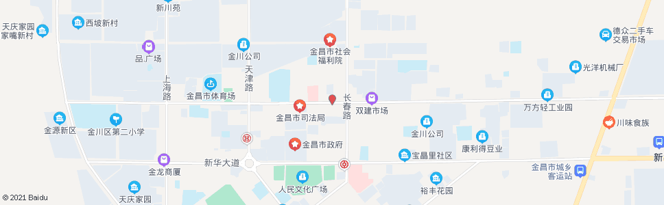 金昌国税局_公交站地图_金昌公交_妙搜公交查询2024