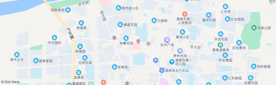 酒泉市医院_公交站地图_酒泉公交_妙搜公交查询2024