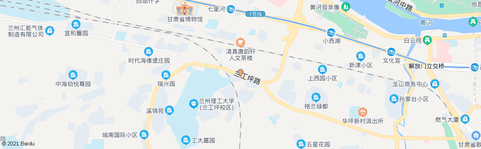 兰州省地矿局三勘院_公交站地图_兰州公交_妙搜公交查询2024