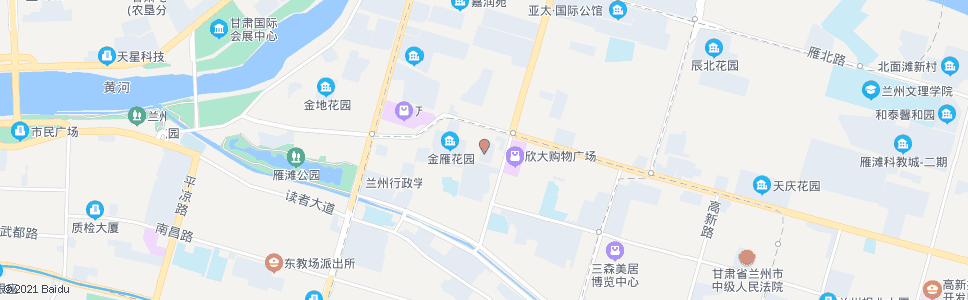 兰州日杂市场_公交站地图_兰州公交_妙搜公交查询2024