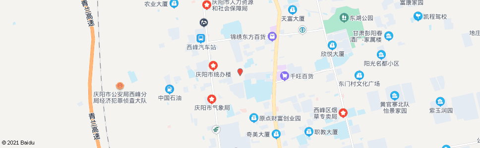 庆阳团结小学_公交站地图_庆阳公交_妙搜公交查询2024