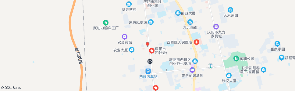 庆阳市电视台_公交站地图_庆阳公交_妙搜公交查询2024