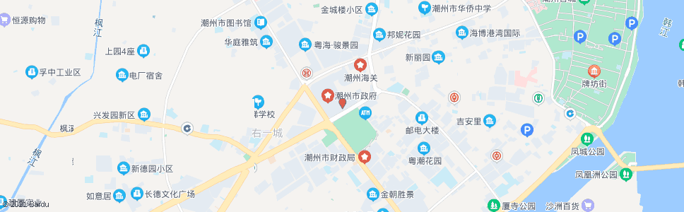 潮州市二医院_公交站地图_潮州公交_妙搜公交查询2024