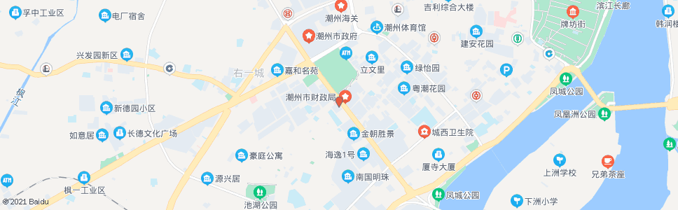 潮州汇璟城(振兴路)_公交站地图_潮州公交_妙搜公交查询2024