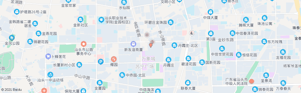 潮州金海湾大酒店_公交站地图_潮州公交_妙搜公交查询2024