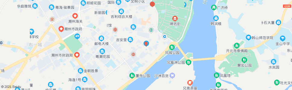 潮州南怡园_公交站地图_潮州公交_妙搜公交查询2024