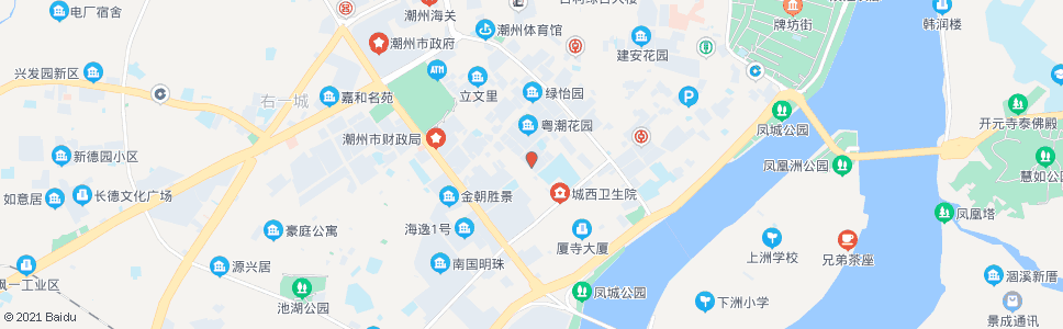 潮州水果批发市场_公交站地图_潮州公交_妙搜公交查询2024