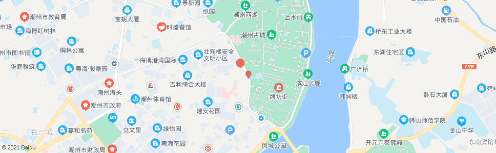 潮州城南小学_公交站地图_潮州公交_妙搜公交查询2024