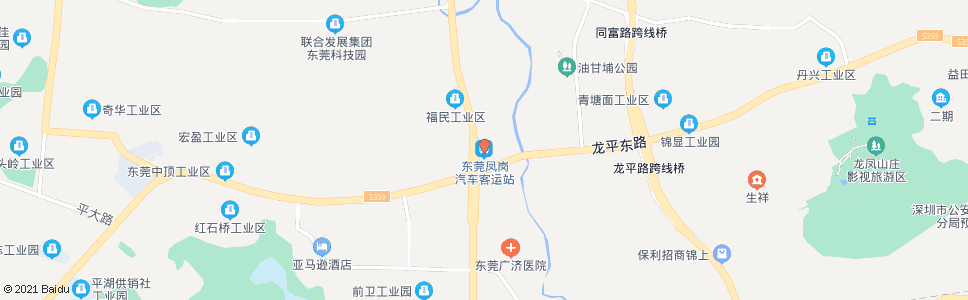 东莞东莞市凤岗汽车客运站_公交站地图_东莞公交_妙搜公交查询2025