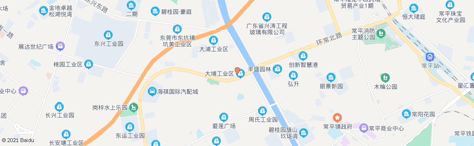 东莞岗梓市场_公交站地图_东莞公交_妙搜公交查询2024