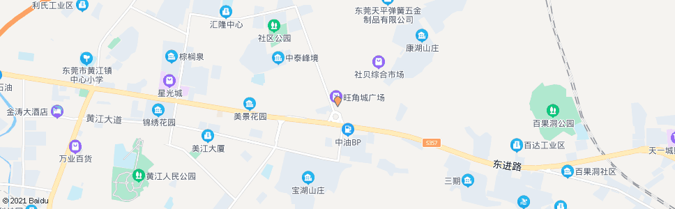 东莞田美北区_公交站地图_东莞公交_妙搜公交查询2025