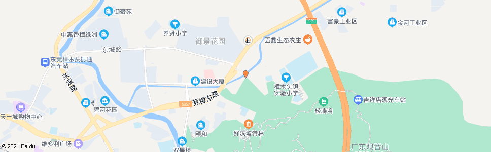 东莞凤山古庙_公交站地图_东莞公交_妙搜公交查询2025