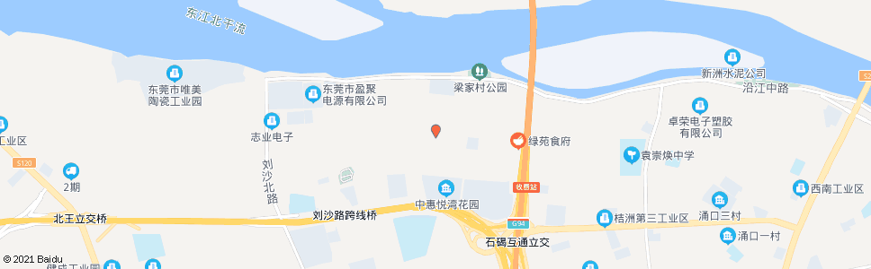 东莞松元市场_公交站地图_东莞公交_妙搜公交查询2024