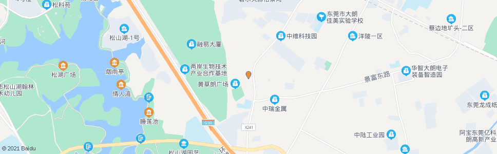 东莞黄草朗村_公交站地图_东莞公交_妙搜公交查询2025