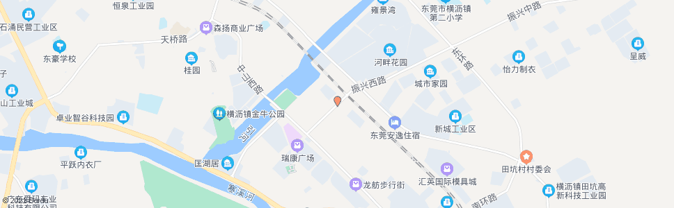 东莞振兴市场_公交站地图_东莞公交_妙搜公交查询2024