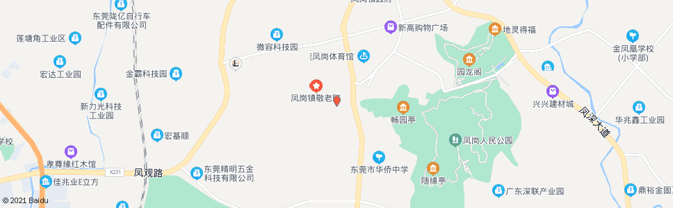 东莞笔岗新村_公交站地图_东莞公交_妙搜公交查询2025