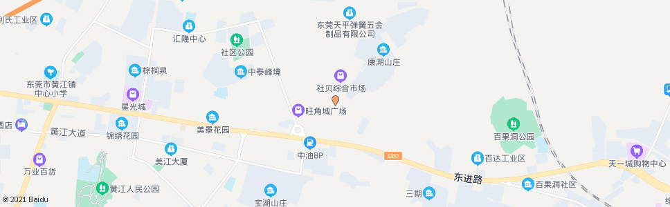 东莞康湖市场_公交站地图_东莞公交_妙搜公交查询2024