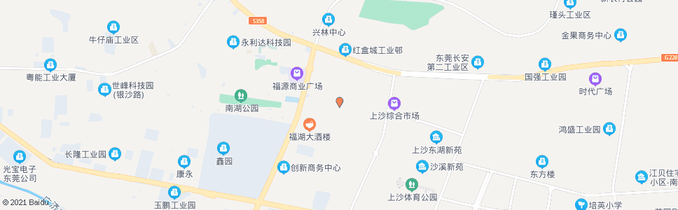 东莞厦岗第四工业区_公交站地图_东莞公交_妙搜公交查询2024