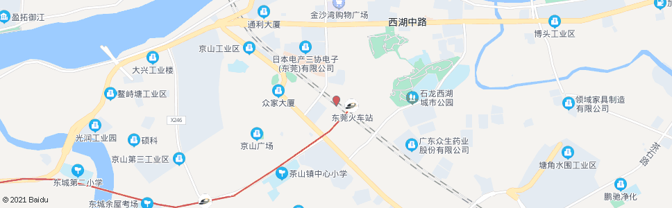 东莞廖岗村_公交站地图_东莞公交_妙搜公交查询2024