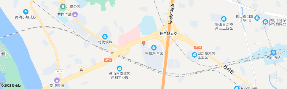 佛山中恒国际酒店_公交站地图_佛山公交_妙搜公交查询2025