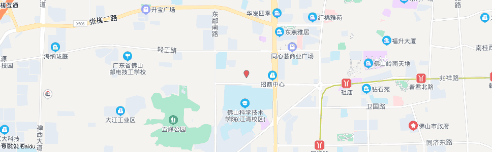 佛山富力环市西苑(西村)_公交站地图_佛山公交_妙搜公交查询2024