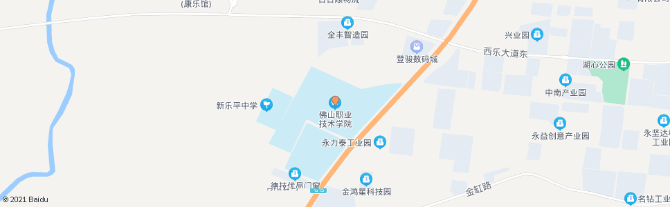 佛山佛山市职业技术学院_公交站地图_佛山公交_妙搜公交查询2024