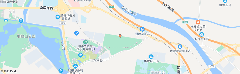 佛山逢沙市场_公交站地图_佛山公交_妙搜公交查询2025