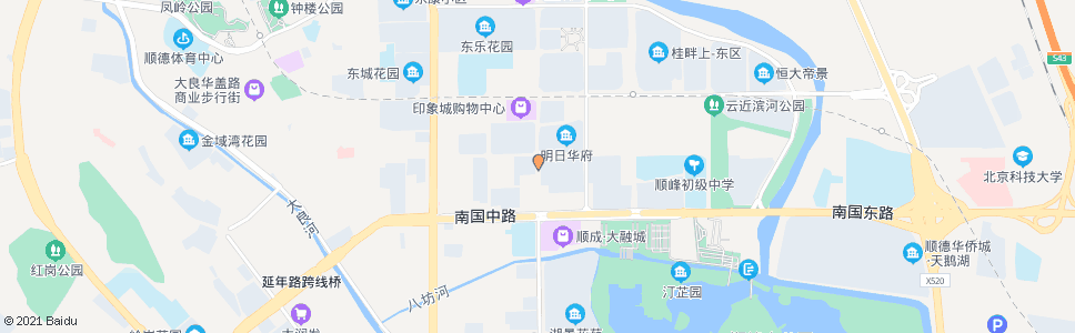 佛山奥园华庭_公交站地图_佛山公交_妙搜公交查询2025