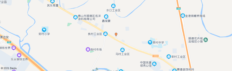 佛山水口牌坊(上水路)_公交站地图_佛山公交_妙搜公交查询2025