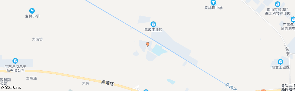 佛山昌教小学(新齐宁路)_公交站地图_佛山公交_妙搜公交查询2024