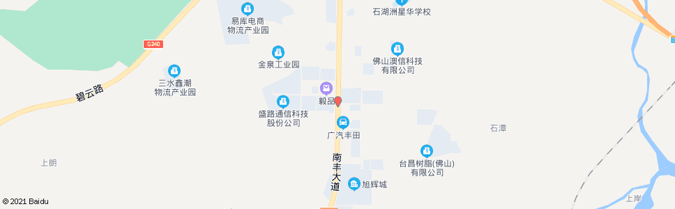 佛山盛路通信路口_公交站地图_佛山公交_妙搜公交查询2025