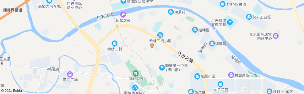 佛山逢源路_公交站地图_佛山公交_妙搜公交查询2025