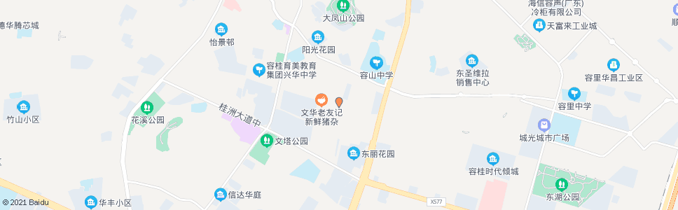 佛山风华路富华路口_公交站地图_佛山公交_妙搜公交查询2025