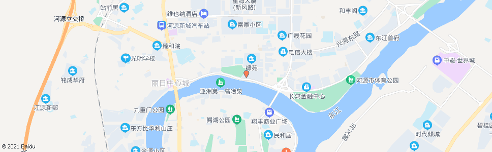 河源市会议中心_公交站地图_河源公交_妙搜公交查询2024