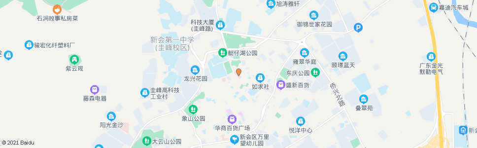 江门新会中医院_公交站地图_江门公交_妙搜公交查询2024