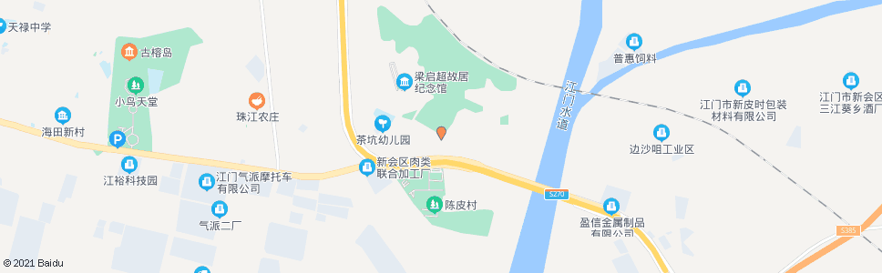 江门小洞新村_公交站地图_江门公交_妙搜公交查询2024