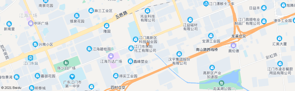 江门高新区_公交站地图_江门公交_妙搜公交查询2024